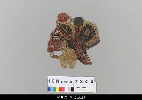 藏品(中國湖北皮影戲偶頭-淨)的圖片